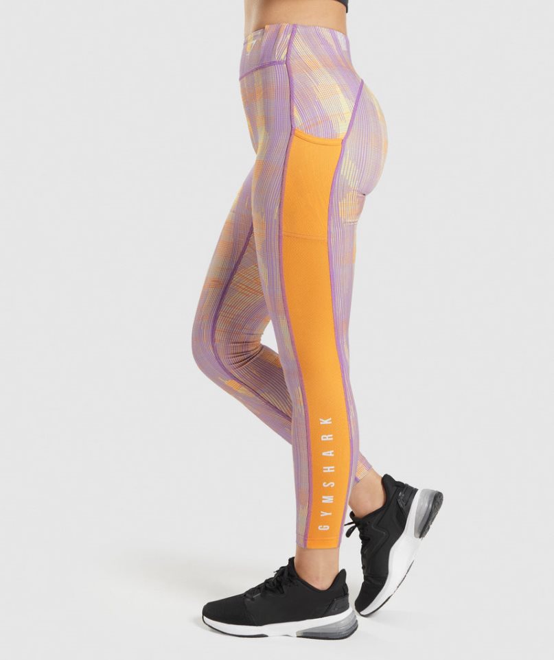 Women's Gymshark Sport Leggings Multicolor | CA 673A51